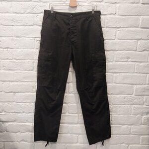 Tactical Cargo Pants Men 32x30 Medium Black Gorpcore by Pacific Union Rothco BDU
